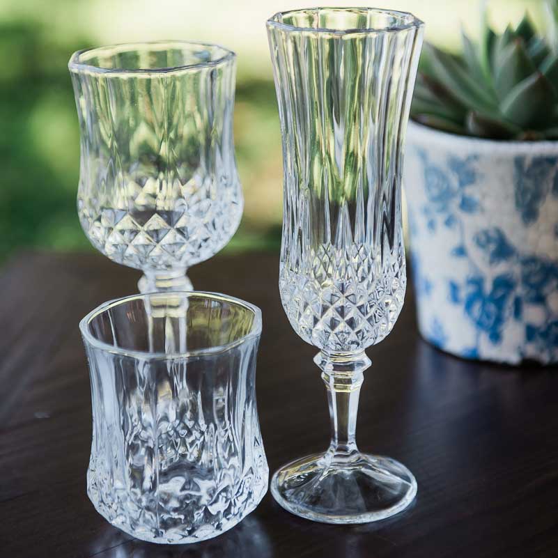 Crystal Cut Glassware 120 