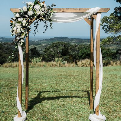 Classic Timber Arbour #2 - The One Day House Wedding & Event Hire