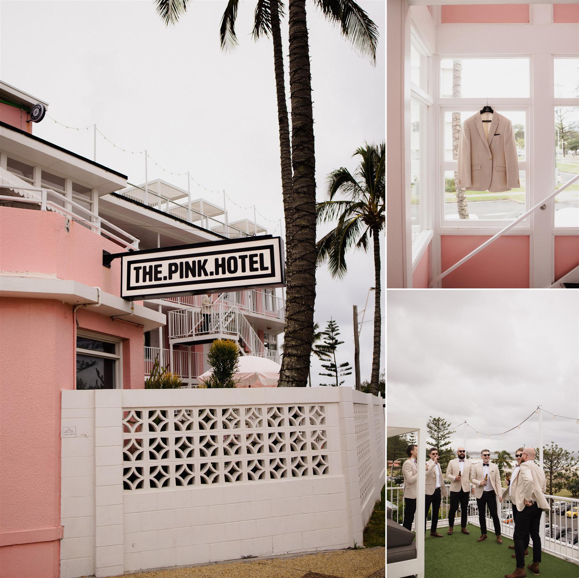 Pink Hotel Wedding