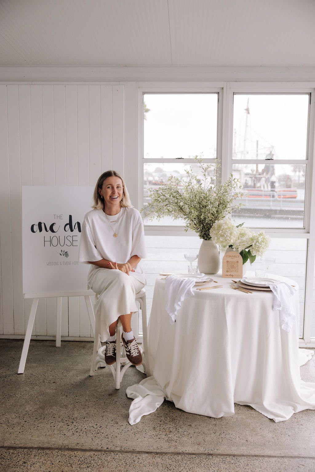Chloe Hilton Tweed Wedding Trail